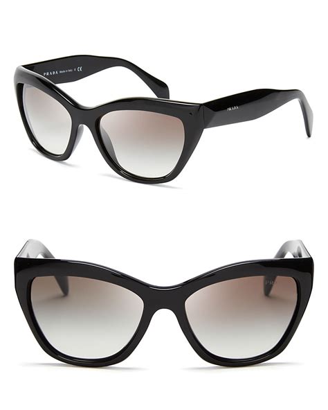 prada glasses frames cat eye|56mm cat eye sunglasses prada.